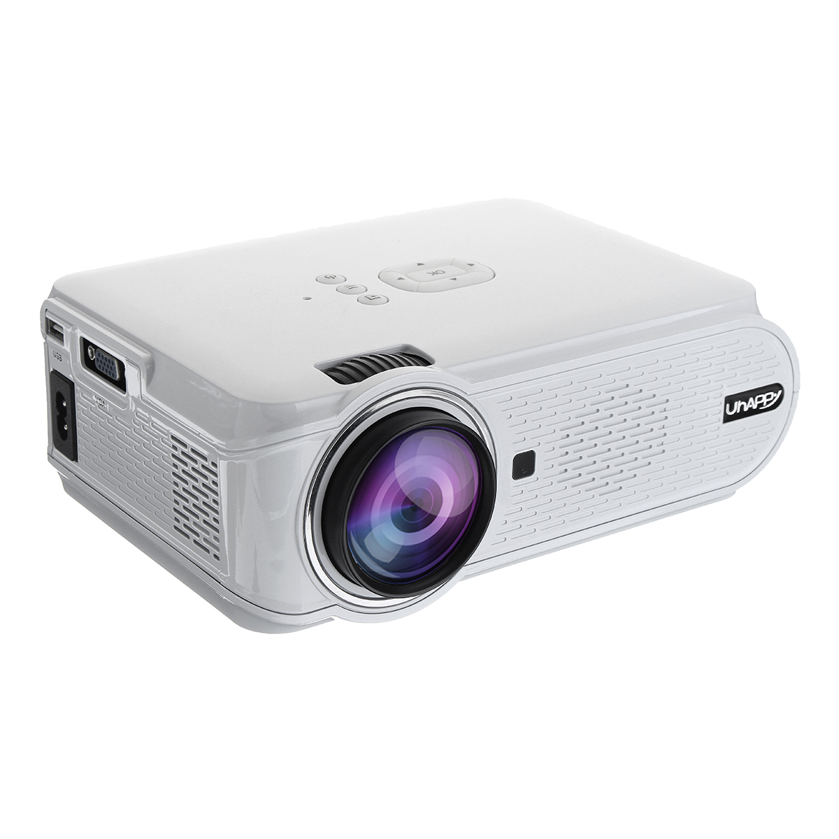 Uhappy-U90-Full-HD-1080P-7000-Lumens-Smart-Projector-TV-Home-Theater-with-Remote-Control-White-1221827