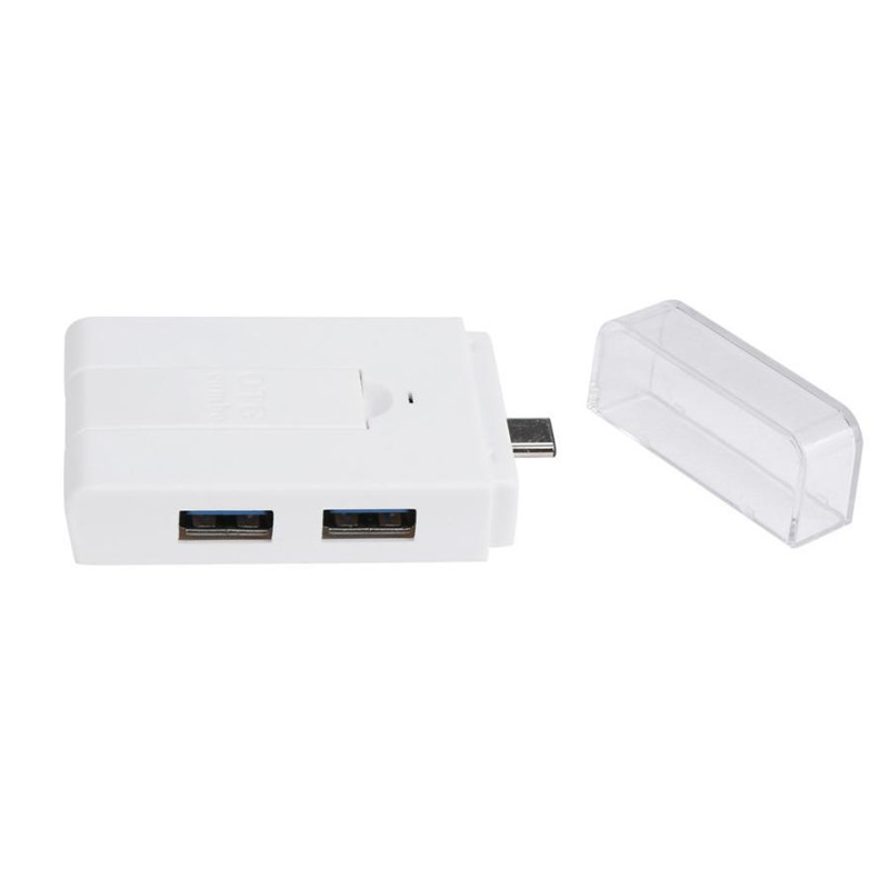 Bakeey-Type-c-Dual-USB-20-Micro-USB-OTG-Desktop-Holder-Memory-Card-TF-Card-Reader-for-Mobile-Phone-1276679