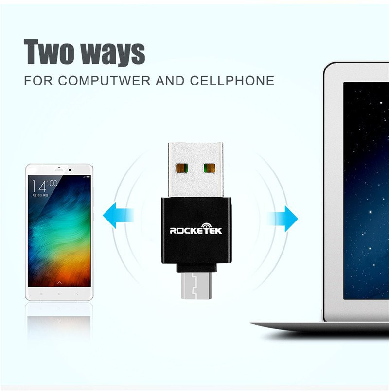 Rocketek-Micro-USB-OTG-USB-20-TF-Card-Memory-Card-Reader-for-Xiaomi-Mobile-Phone-PC-1349876