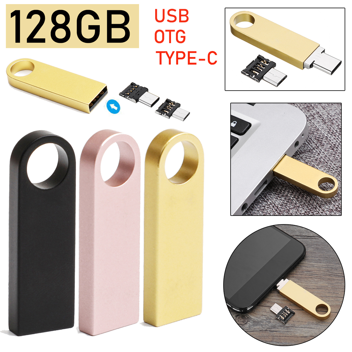 128GB-USB-20-Flash-Drive-With-Type-C-AdapterOTG-Adapter-For-Smart-Phone-Laptop-Notebook-PC-Speaker-1492757