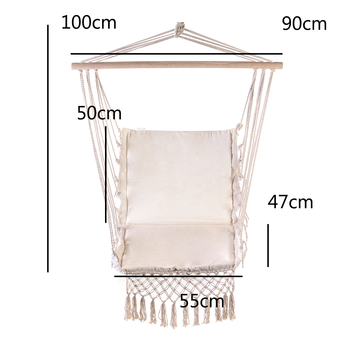 100x55cm-Deluxe-Hanging-Hammock-Swing-Garden-Outdoor-Hanging-Chair-with-Wooden-Stretcher-1284056