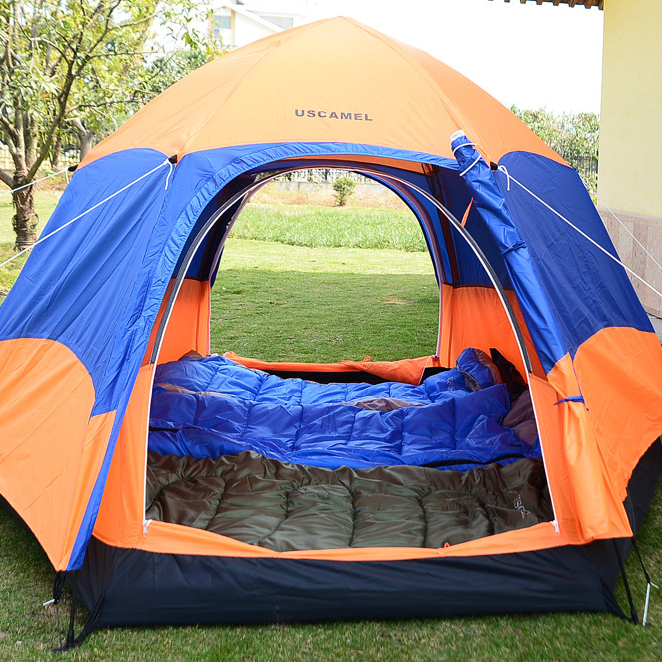 15kg-Polyester-Side-Open-Single-Sleeping-Bag-Portable-Ultra-light-Outdoor-Camping-Bedding-1216975