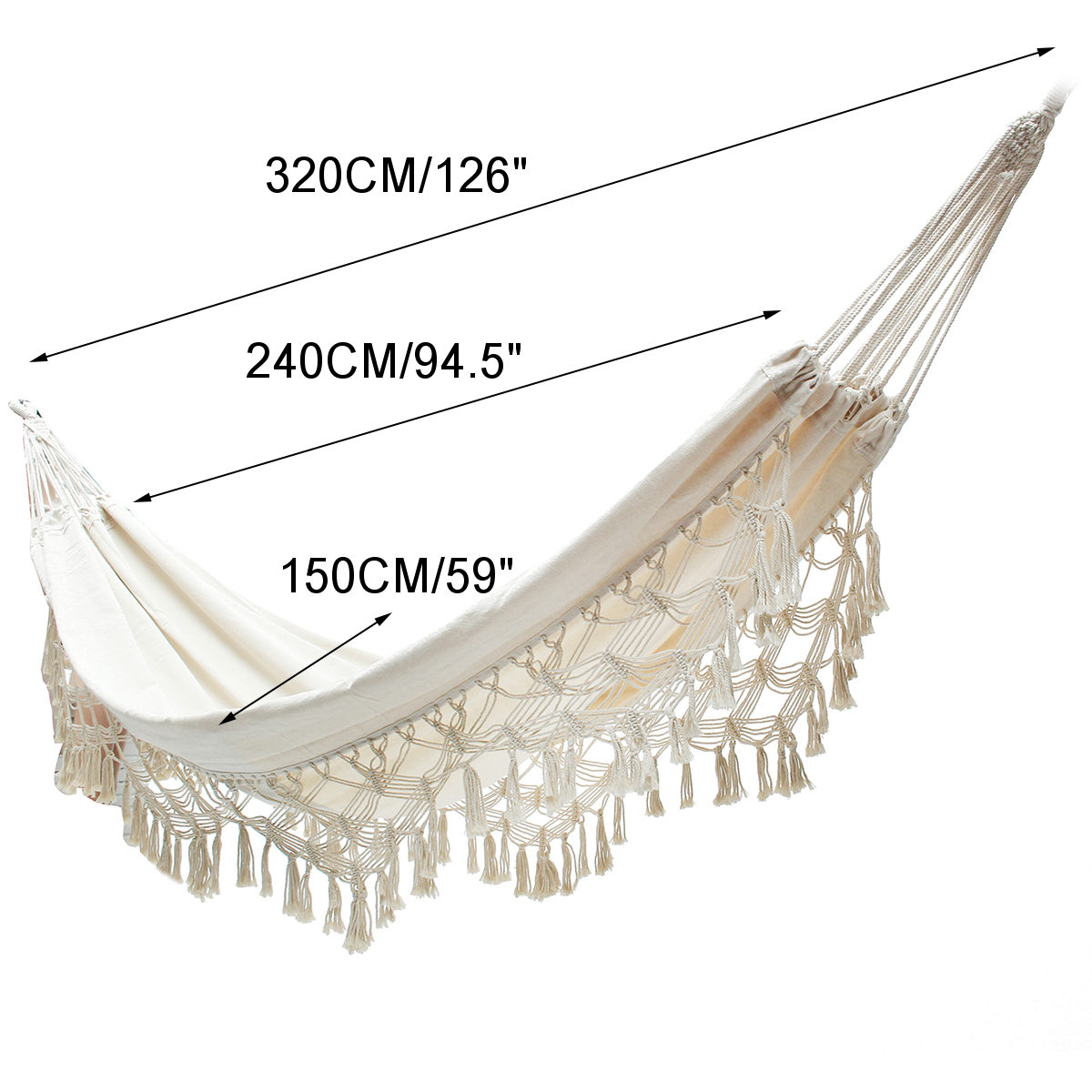 240x150CM-Large-Double-Cotton-Hammock-Fringe-Swing-Beach-Yard-Hanging-Chair-Bed-1244550