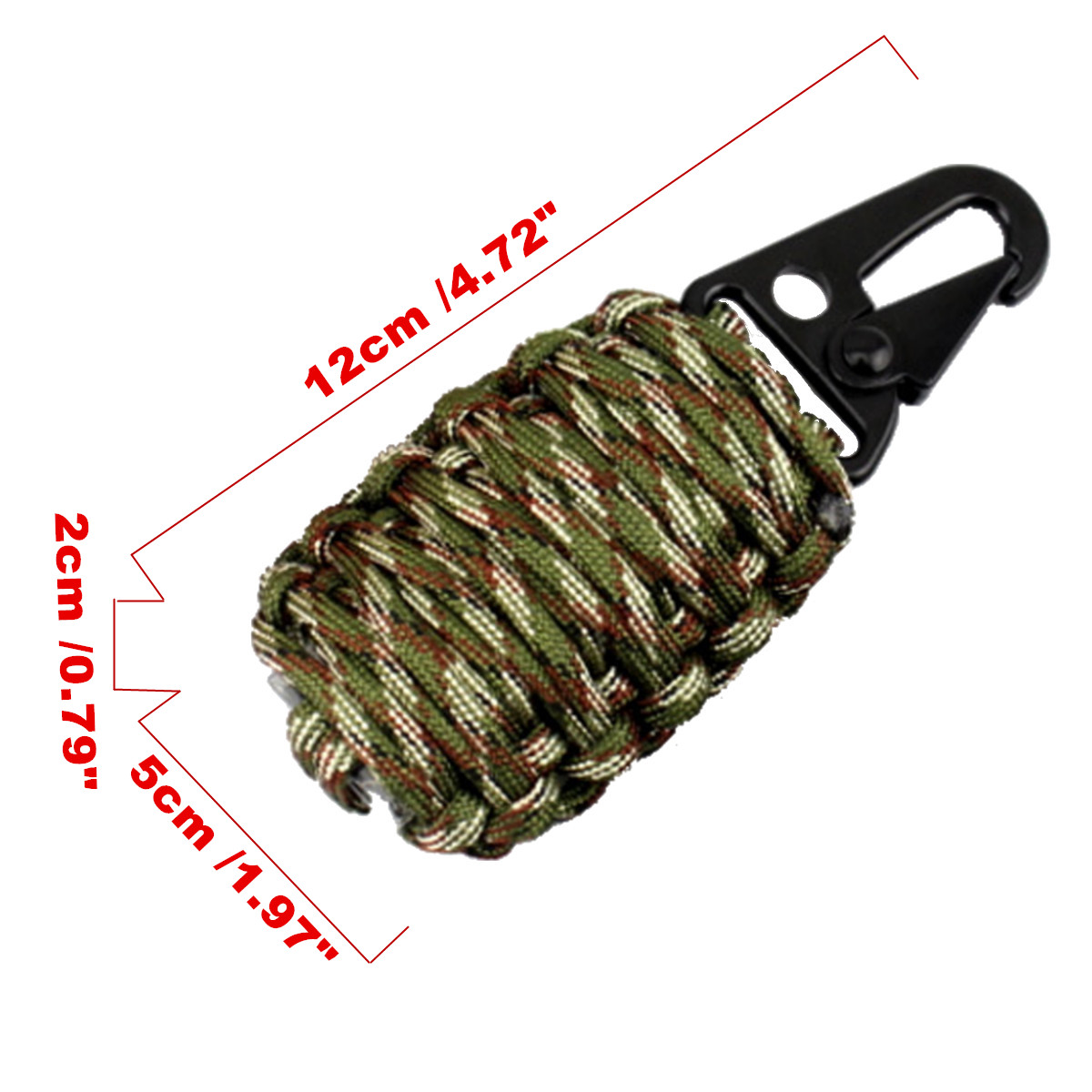 16Pcs-Outdoor-Paracord-Kit-Survival-Rope-Set-Fishing-Tools-Camping-Carabiner-Emergency-Gear-1283075