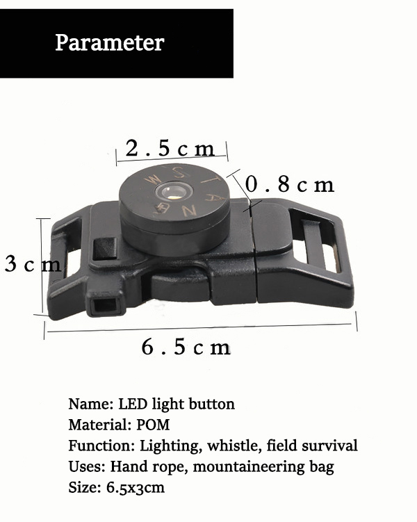 WSTANG-LED-Buckle-Whistle-Blade-Plastic-Outdooors-Multi-function-Lighting-Accessories-Luggage-Bracel-1155055