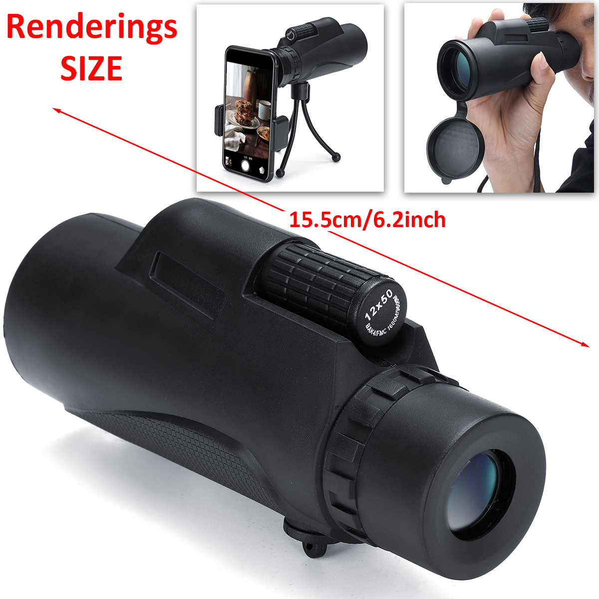 12x50-Outdoor-Monocular-Optical-HD-Lens-Camping-TelescopeTripodMobile-Phone-Clip-1378805