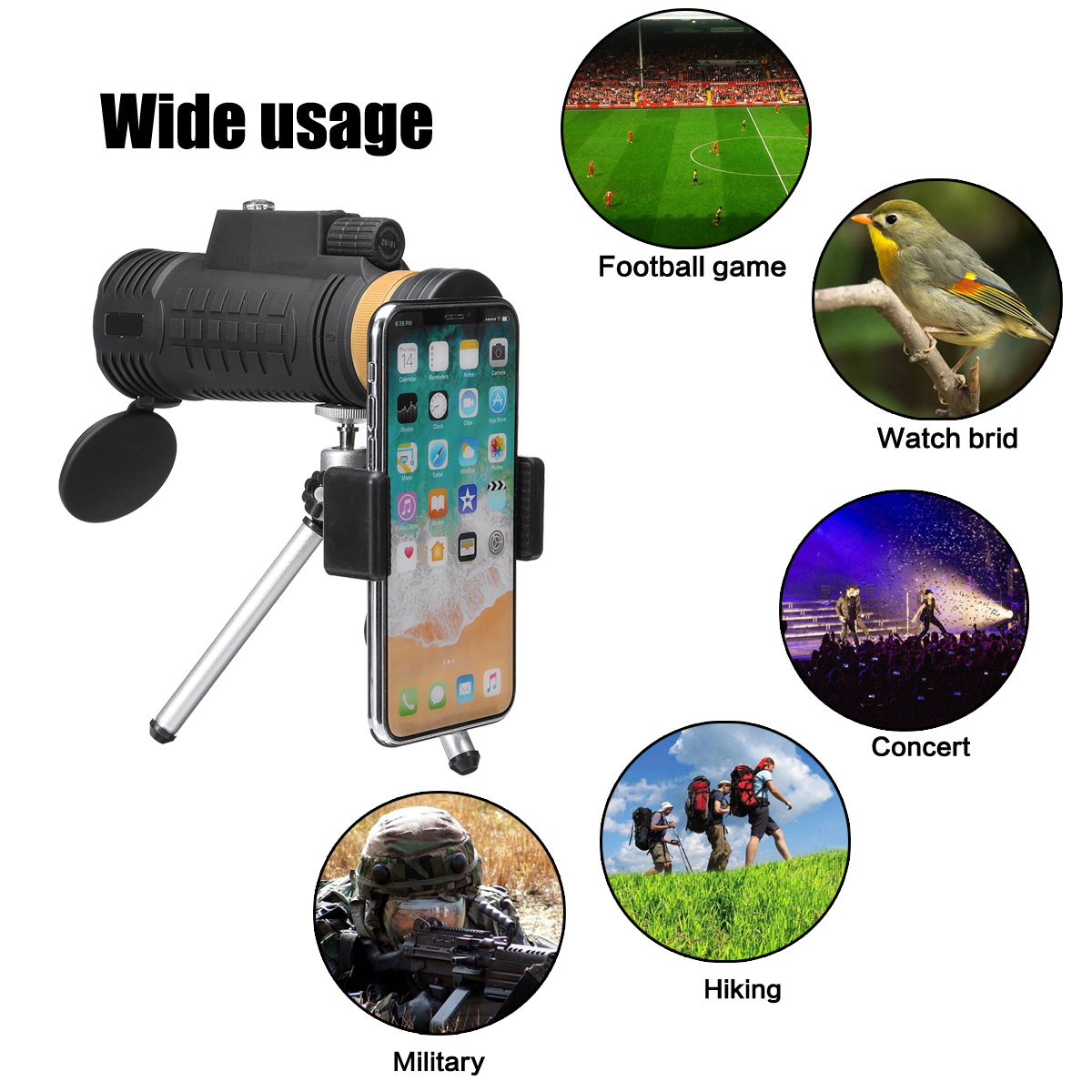 18X62-Outdoor-Portable-Monocular-HD-Optic-Day-Night-Vision-Phone-Telescope-Camping-Travel-1412188