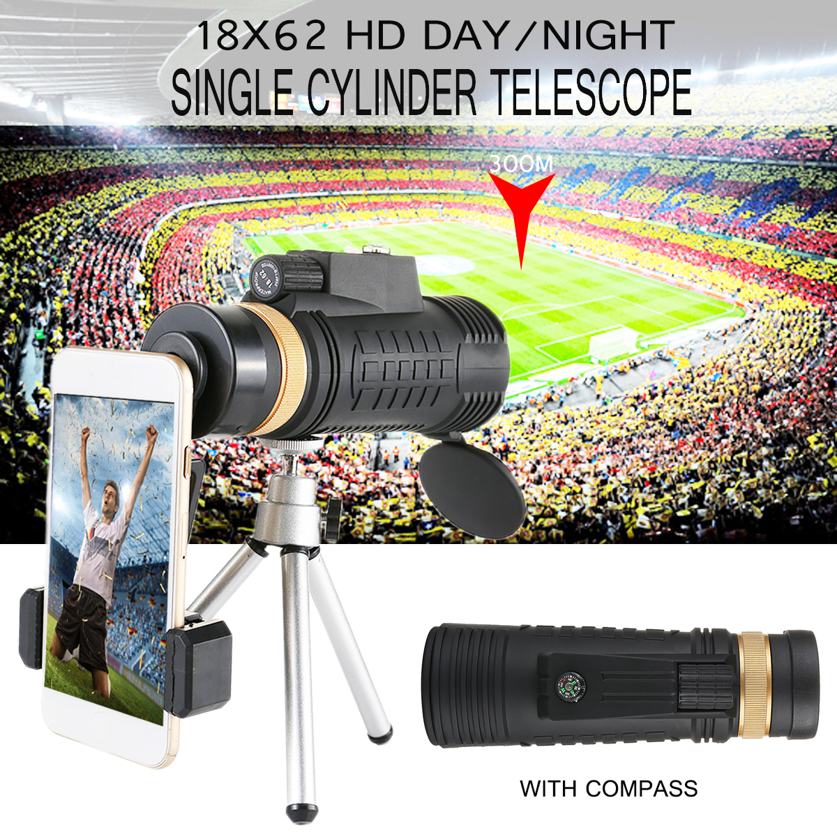 18x62-Outdoor-Compass-Monocular-HD-Optic-Day-Night-Vision-Phone-Telescope-Cmaping-Travel-1412184