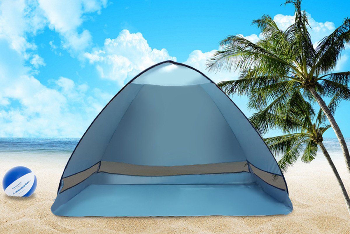 1-2-People-Outdoor-Instant-Pop-up-Portable-Beach-Tent-Camping-Anti-UV-Sunshade-Shelter-1305522