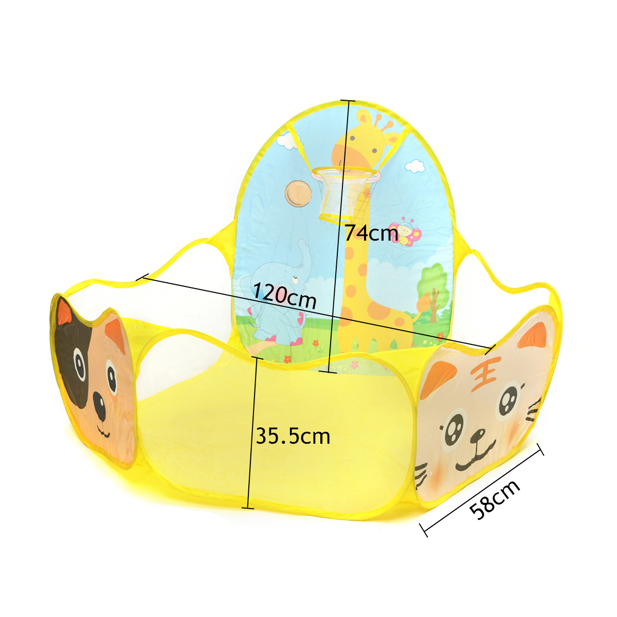 120CM-Foldable-Children-Kids-Ocean-Ball-Pool-Toy-Play-Tent-For-Indoor-Outdoor-Game-1256366