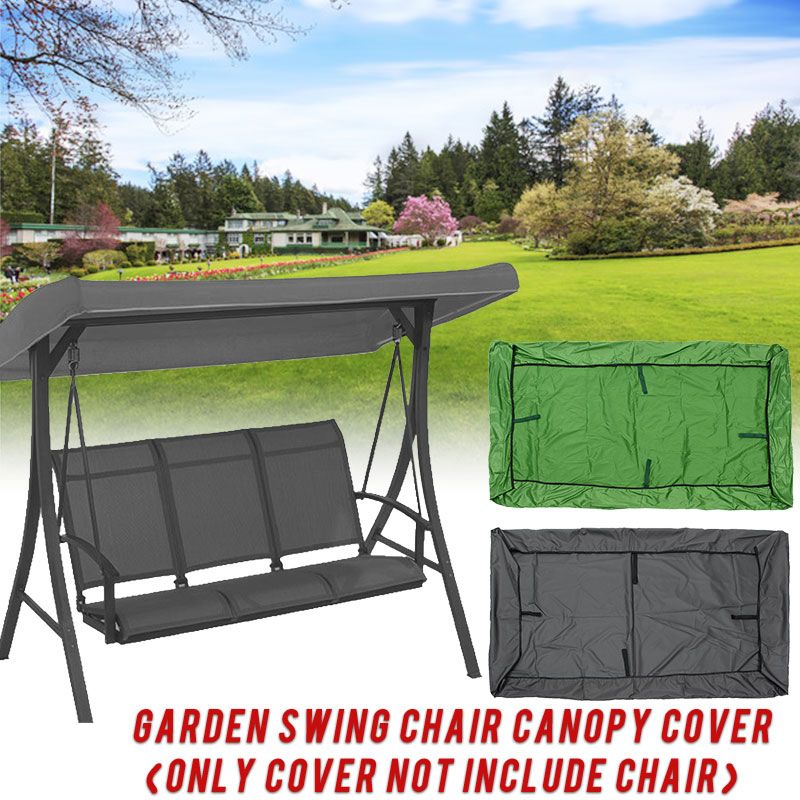 191x120x23cm-Canopy-Waterproofed-Swing-Chair-Tent-Sunshade-Camping-Swing-Roof-Replacement--Fabric-1328557