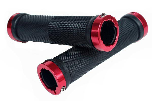 1-Pair-Bike-Bicycle-Cycling-Lock-On-Handlebar-Bar-Grips-Road-MTB-BMX-82008