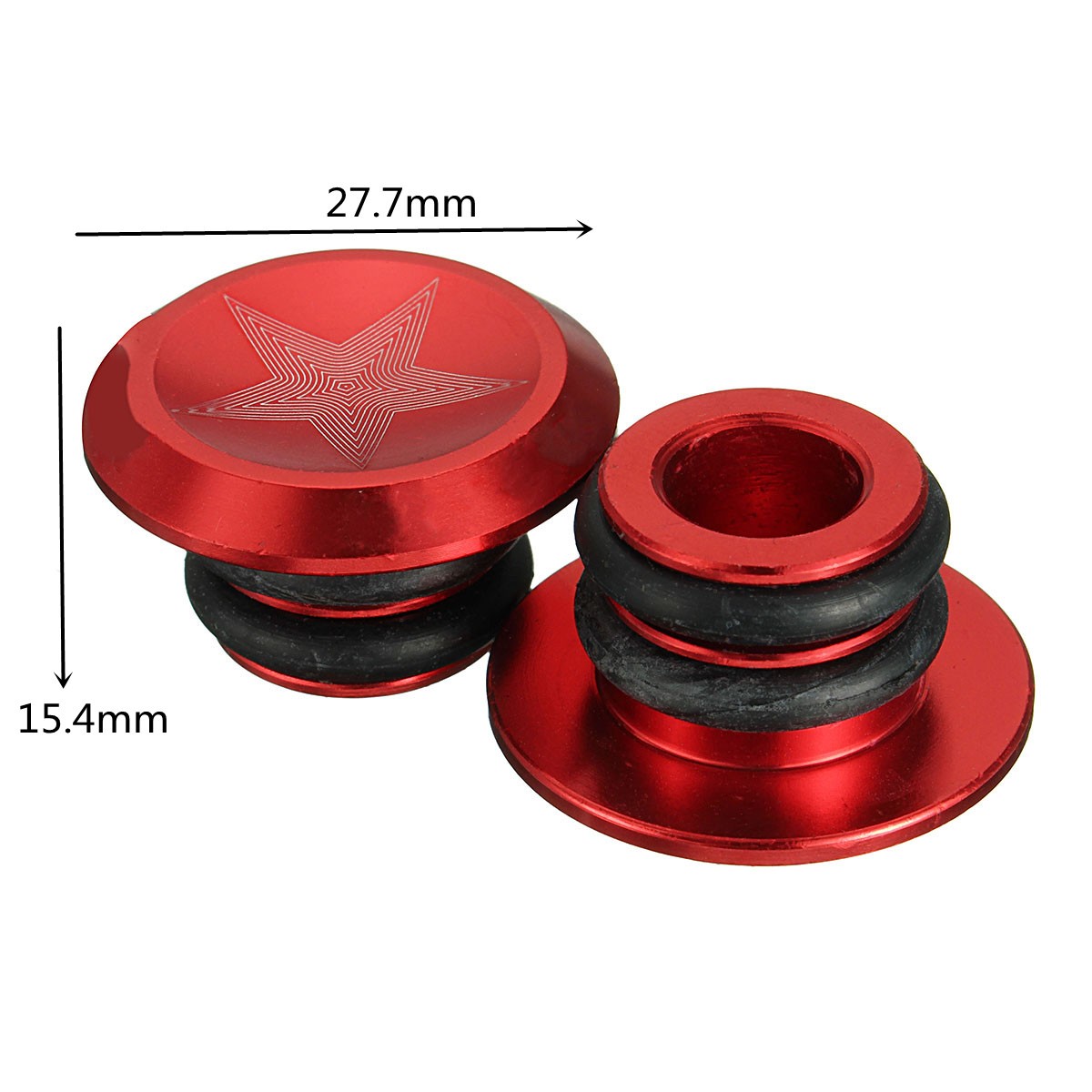 1-Pair-of-Cycle-Road-MTB-Bike-Handlebar-End-Lock-On-Plugs-Bar-End-Grips-Caps-Covers-1132768