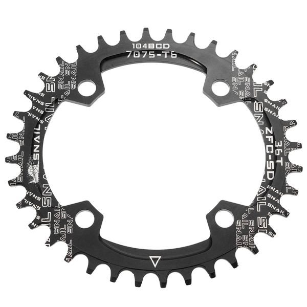 104mm-Bike-Bicycle-Narrow-Wide-Single-Speed-Oval-Circle-Chainring-36T-1058904