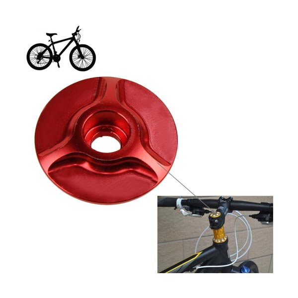Bicycle-CNC-Aluminum-Bike-Headset-Cap-286mm-Sunflower-Stem-Top-Cover-937792