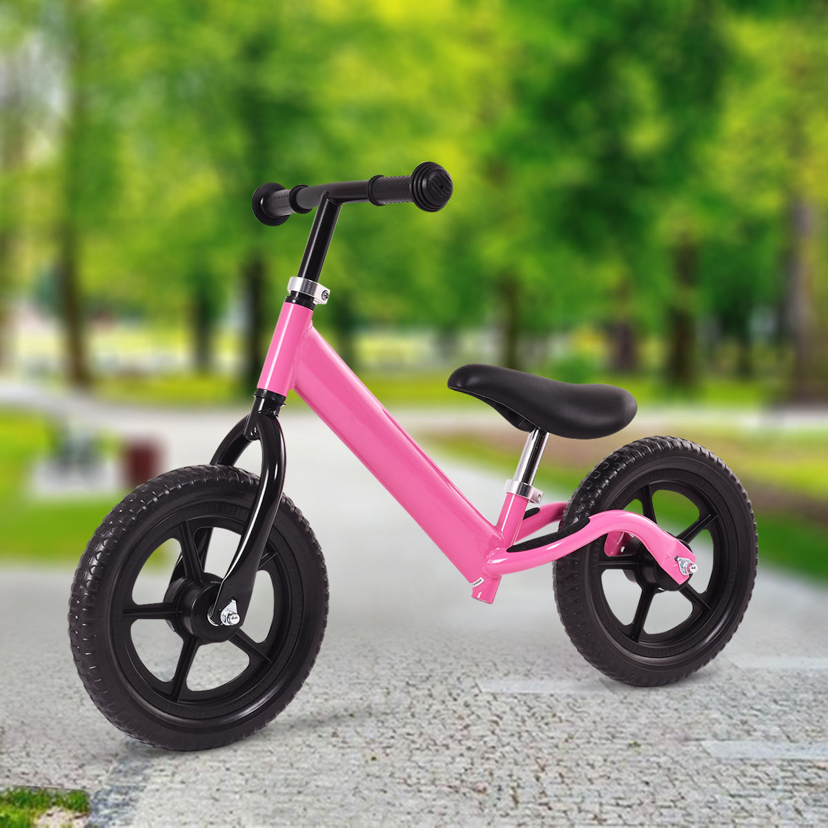 12quot-Kids-Balance-Bike-No-Pedal-Learn-To-Ride-Strider-Pre-Bike-Adjustable-Seat-1257937