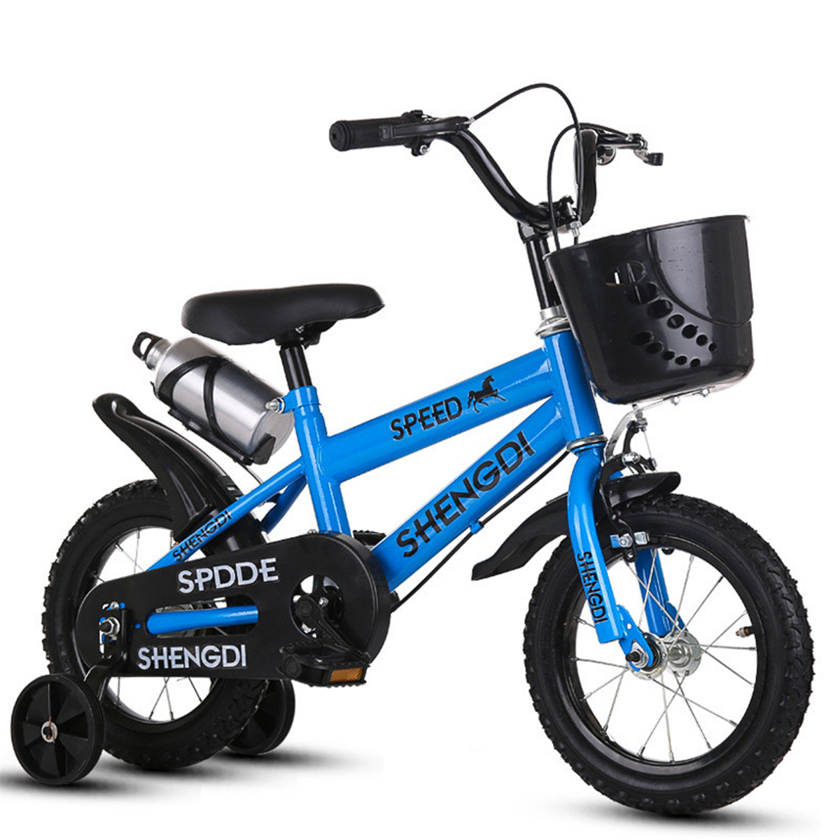 BIKIGHT-12quot-Kids-Bike-Tricycle-3-Wheels-Balance-Protection-Safety-Baby-Safety-Cycling-Training-Bi-1339156