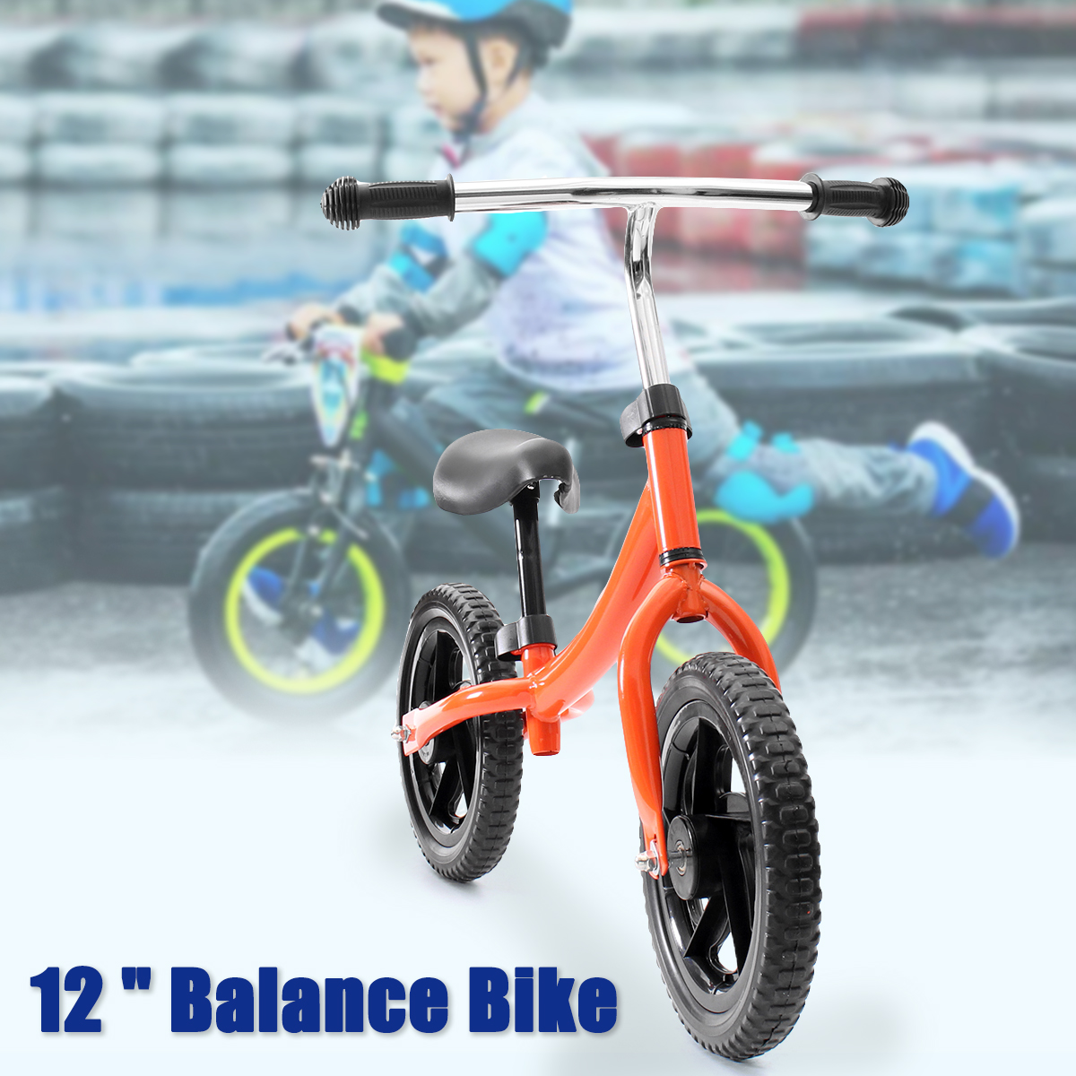 BIKIGHT-12quot-Toddler-Kids-Balance-Bike-Scooter-Child-Training-Walker-Adjustable-Cycling-Bicycle-1355098