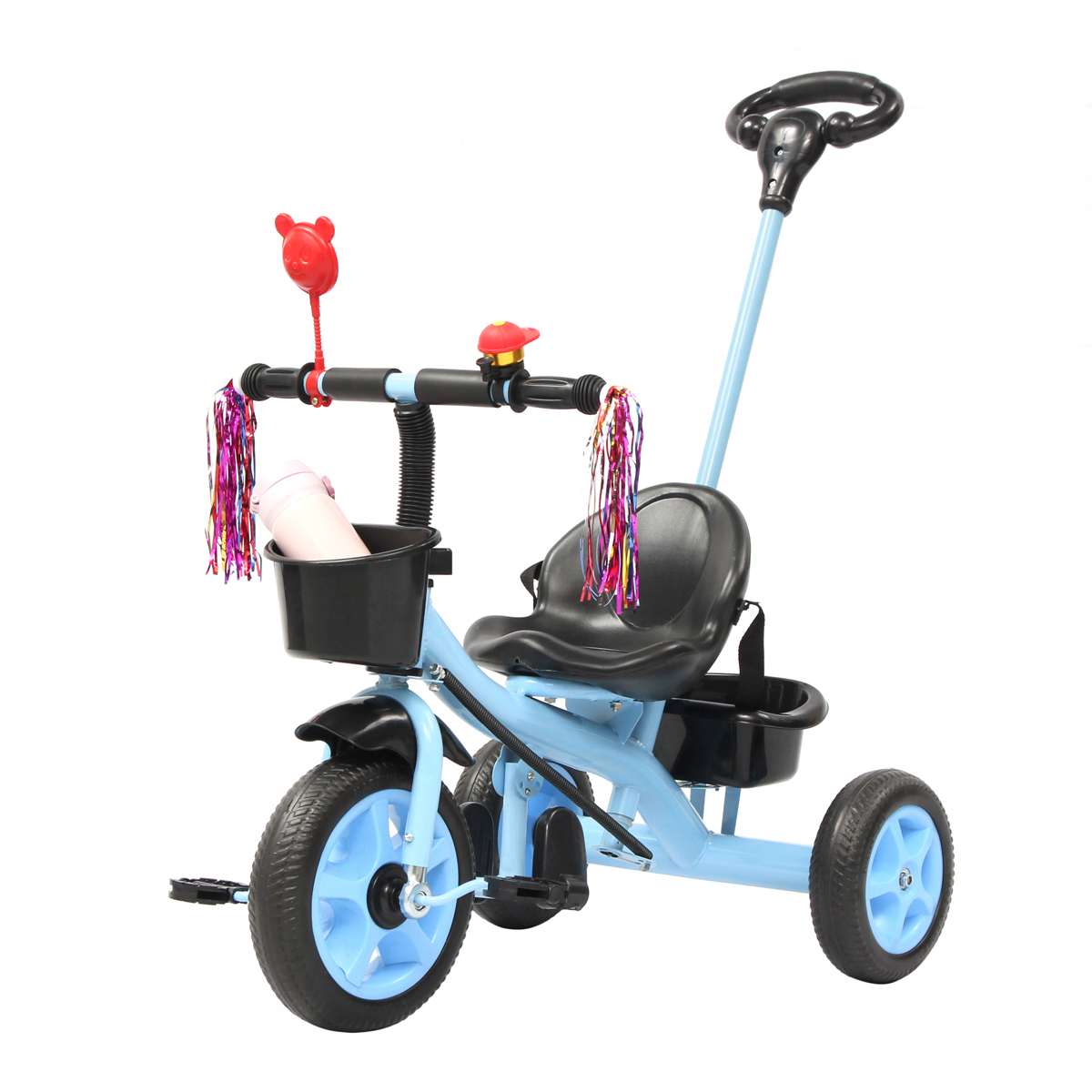 BIKIGHT-3-Wheels-Kids-Tricycle-Bike-Children-Ride-Toddler-Balance-Baby-Mini-Bike-Safety-Parents-Hand-1340525