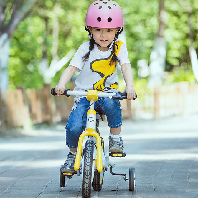 Xiaomi-QICYCLE-Bike-Tricycle-Scooter-12quot--for-Children-Yellow-Color-Slide-Bicycle-Dual-Use-1209748