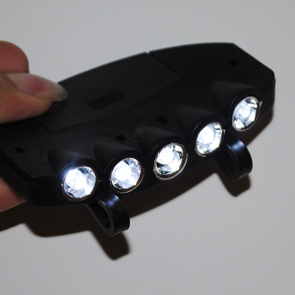 Bike-Bicycle-5-LED-Cap-Light-Hat-Light-12345