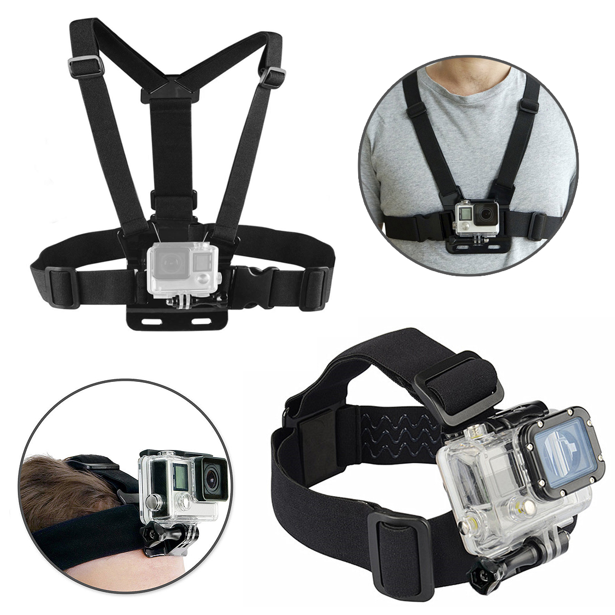 BIKIGHT-Head-Helmet-Strap-Chest-Harness-Adjustable-Mount-For-GoPro-Accessories-GoPro-3456-1347935