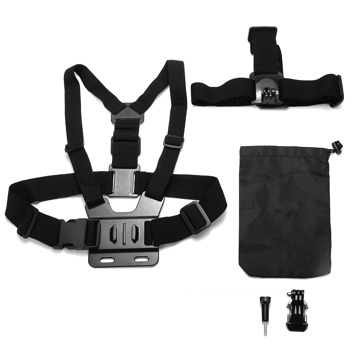 BIKIGHT-Head-Helmet-Strap-Chest-Harness-Adjustable-Mount-For-GoPro-Accessories-GoPro-3456-1347935