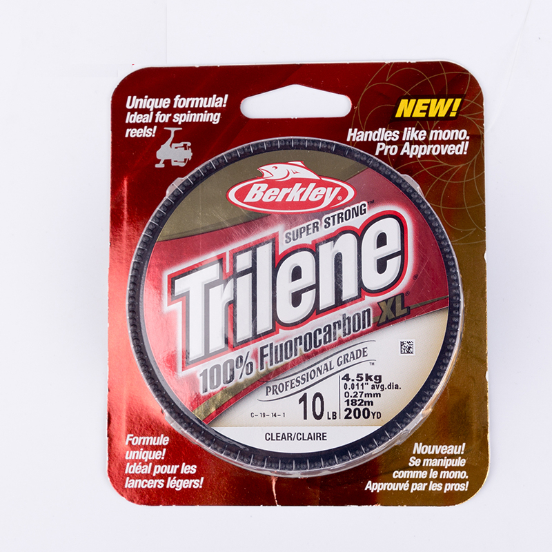 Berkley-Trilene-100-Fluorocarbon-XL-182m-Fishing-Lines-Better-For-Spinning-Reel-Clear-Super-Smooth-D-1402671