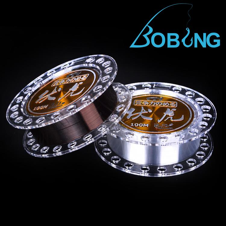 Bobing-100m-Nylon-WhiteCoffee-Fishing-Line-08-80-0148-0467mm-Diameter-Fishing-Wire-1246690