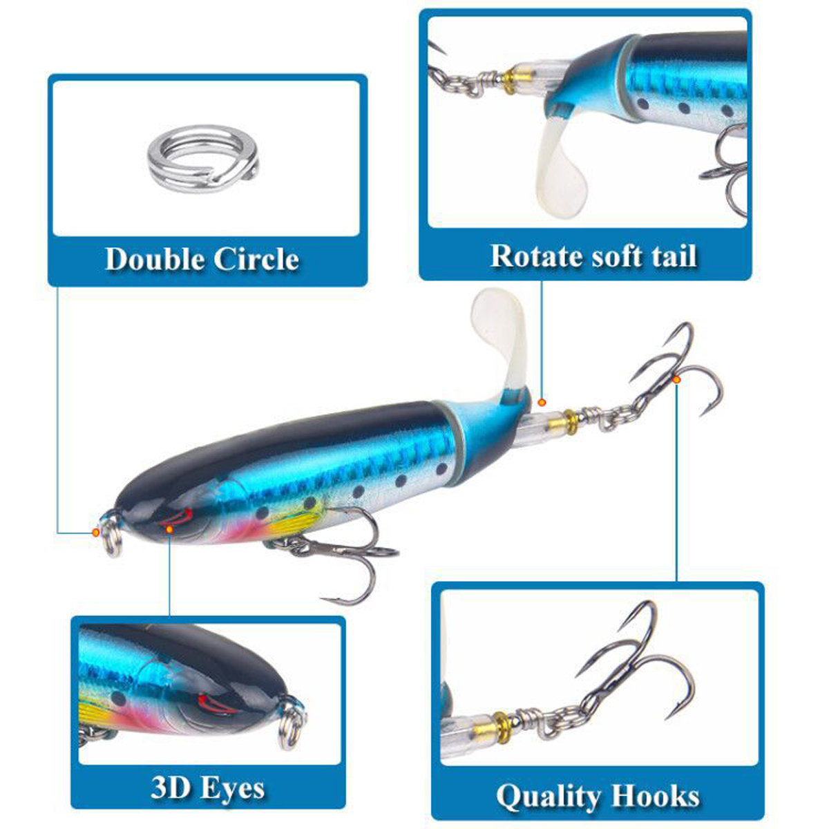 10cm-13g-Minnow-Fishing-Lure-Rotating-Tail-Popper-Topwater-Swim-Crankbait-Artificial-Hard-Bait-1354984