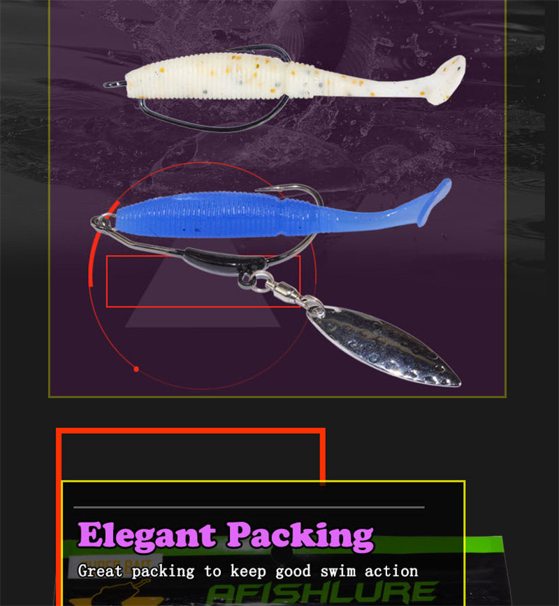 15pcsbag-50mm-1g-Luminous-Fishing-Soft-Lure-Artificial-T-Tail-Fishing-Bait-1231069