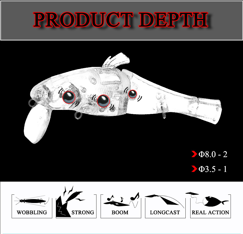 HF021-1pc-95mm-13g-Minnow-Fishing-Lure-Hard-Bait-2-Sections-Double-Hook-Luminous-1346285
