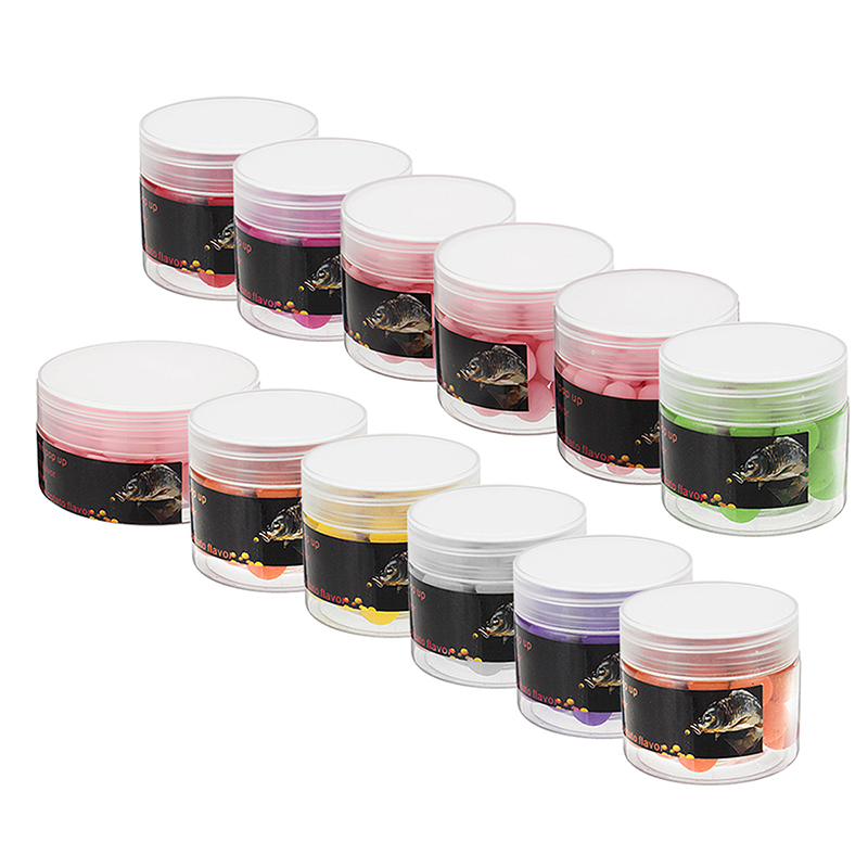 ZANLURE-8-14mm-Course-Carp-Fishing-Lures-Pop-Ups-Baits-9-Colors-9-Flavours-Floating-Lure-Ball-Beads-1188819
