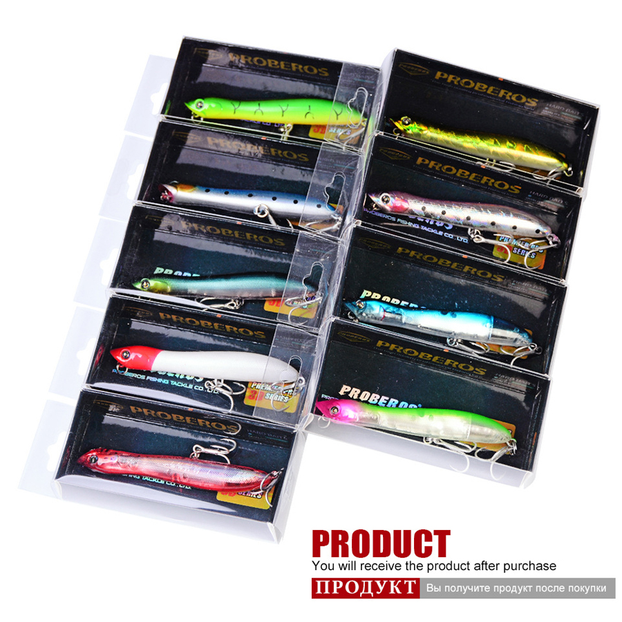 ZANLURE-DW458-10pcsset-835mm6g-Popper-Lure-Fishing-Lure-Hard-Bait-Sea-Fishing-1370804