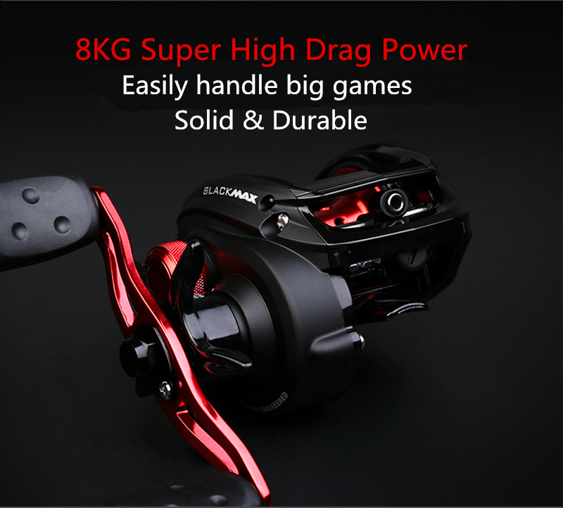 Abu-Garcia-BMAX3-64--1-41BB-Bait-Casting-Fishing-Reel-8kg18Ib-Drag-Left-Right-Water-Drop-Wheel-1289461