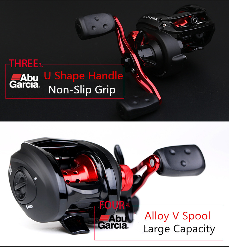 Abu-Garcia-BMAX3-64--1-41BB-Bait-Casting-Fishing-Reel-8kg18Ib-Drag-Left-Right-Water-Drop-Wheel-1289461