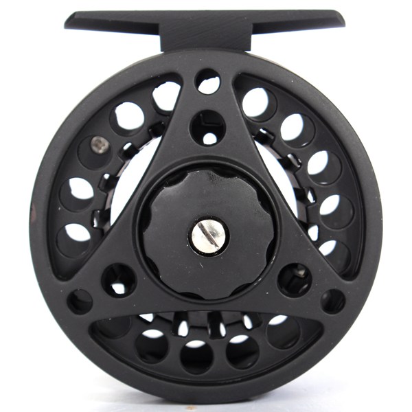 Aluminum-Fly-Fishing-Reel-Left-and-Right-Hand-34wt-Adjustable-Drag-Black-982690