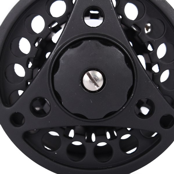 Aluminum-Fly-Fishing-Reel-Left-and-Right-Hand-34wt-Adjustable-Drag-Black-982690
