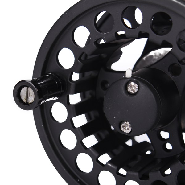 Aluminum-Fly-Fishing-Reel-Left-and-Right-Hand-34wt-Adjustable-Drag-Black-982690