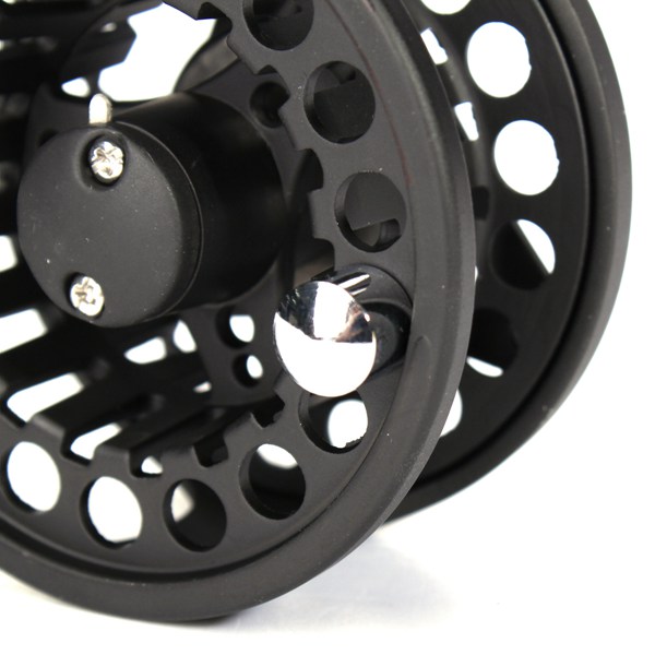 Aluminum-Fly-Fishing-Reel-Left-and-Right-Hand-34wt-Adjustable-Drag-Black-982690