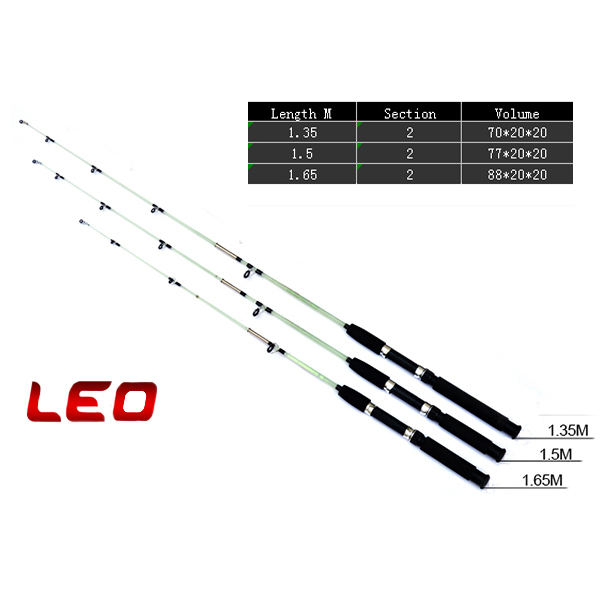 LEO-Transparent-Solid-Fiberglass-Fishing-Rod-135M-15M-165M-2-Sections-Sea-Fishing-Pole-1159803