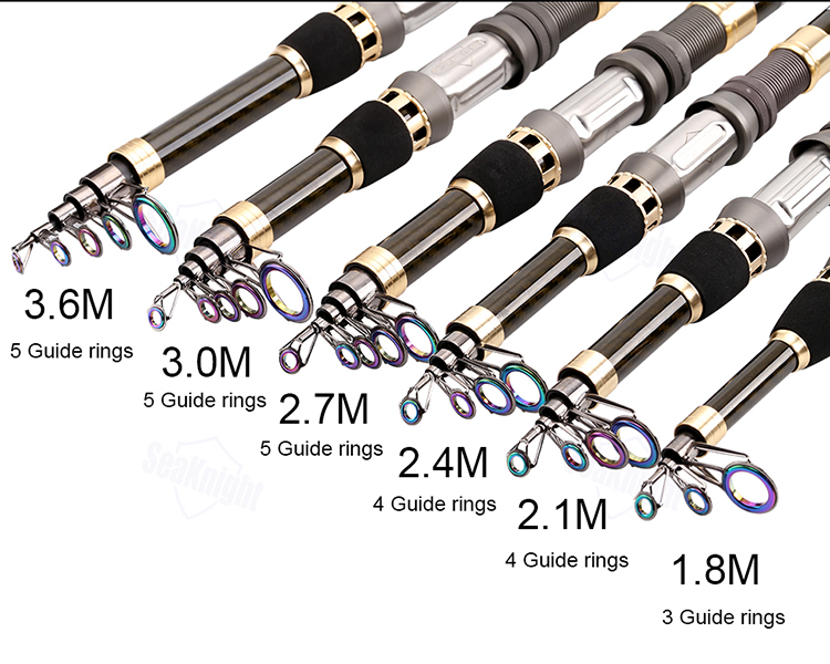 SeaKnight-DAGON-Carbon-18M-21M-24M-27M-3M-36M-Telescopic-Fishing-Rod-Travel-Superhard-Pole-1175238