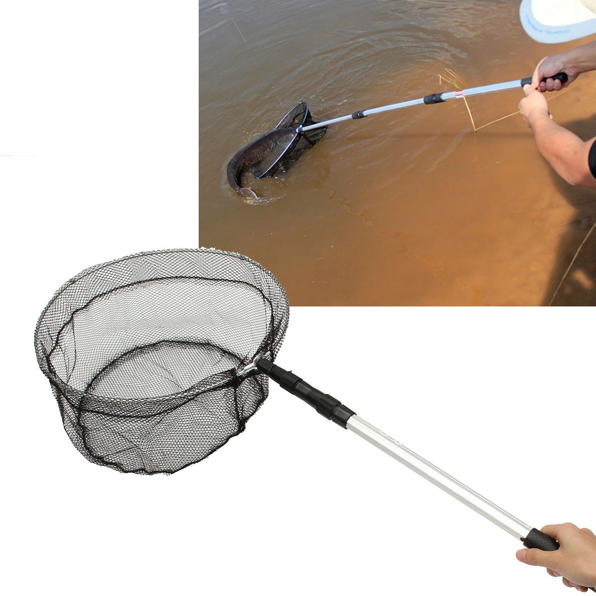 110CM-Extending-Fishing-Net-Aluminum-Foldable-Pole-Handle-Fish-Net-1127035