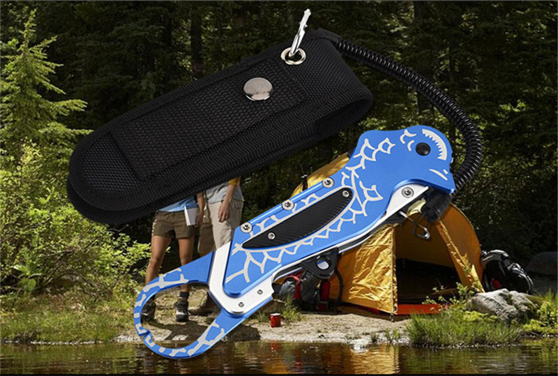 185mm-Foldable-Top-Grade-Aluminum-Fish-Gripper-Outdoor-Fishing-Grip-With-Bag-Retention-Rope-1217567