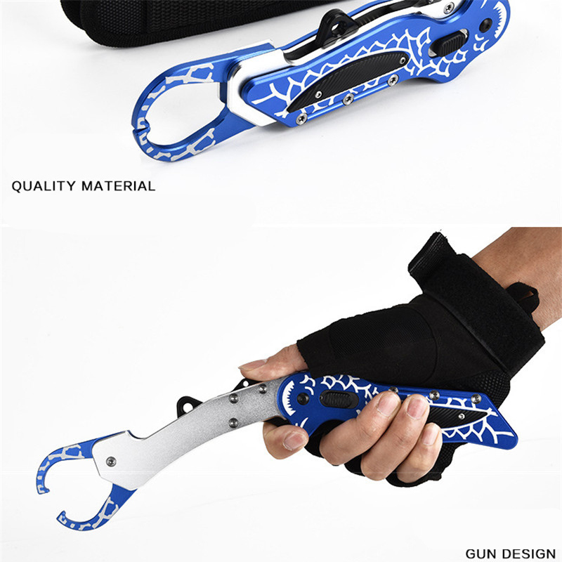 185mm-Foldable-Top-Grade-Aluminum-Fish-Gripper-Outdoor-Fishing-Grip-With-Bag-Retention-Rope-1217567