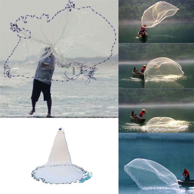 24m-48m-Large-Hand-Cast-Fishing-Net-Spin-Network-Bait-Fish-Net-Portable-Sinker-Net-1222457