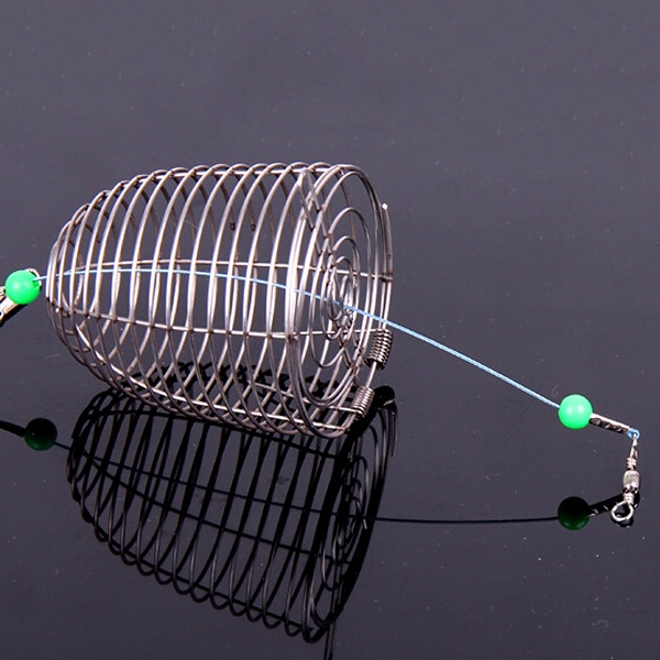 ZANLURE-10g-Stainless-Steel-Wire-Fishing-Bait-Lure-Cage-Fishing-Trap-Basket-Feeder-Holder-1029790