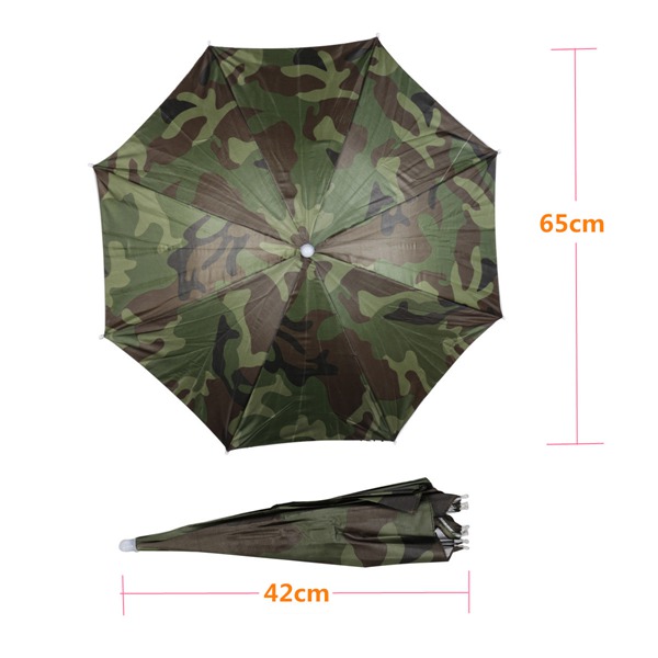 ZANLURE-Foldable-Sun-Umbrella-Fishing-Hiking-Golf-Camping-Headwear-Cap-Head-Hats-Outdoor-987680