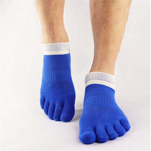 1-Pair-Of-Mens-Cotton-Toe-Socks-Five-Finger-Sports-Outdoor-Work-Cotton-Colours-1037530