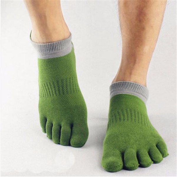 1-Pair-Of-Mens-Cotton-Toe-Socks-Five-Finger-Sports-Outdoor-Work-Cotton-Colours-1037530